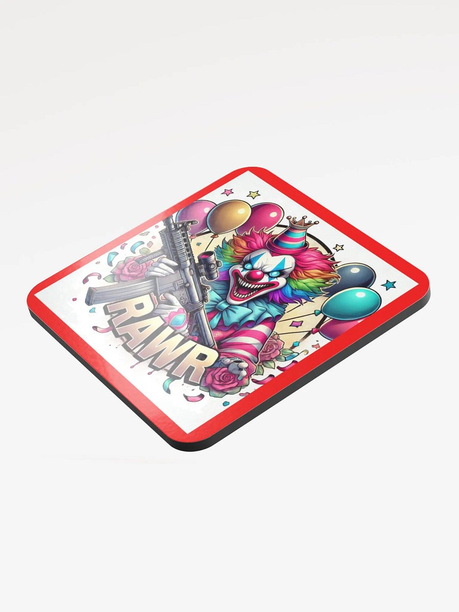 RAWR Clown Cork Coaster product image (3)