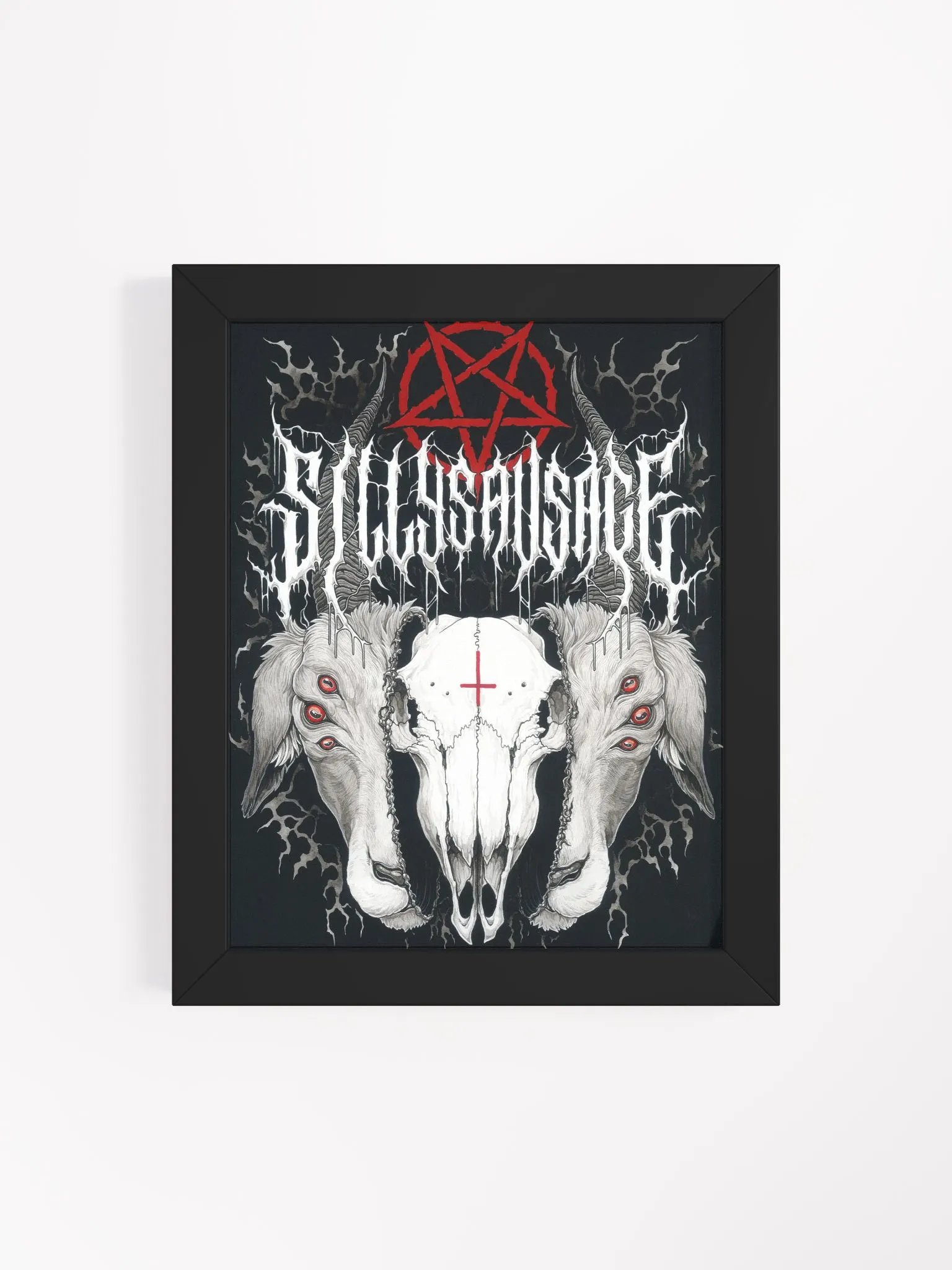 Sillysau5age Framed Poster product image (3)