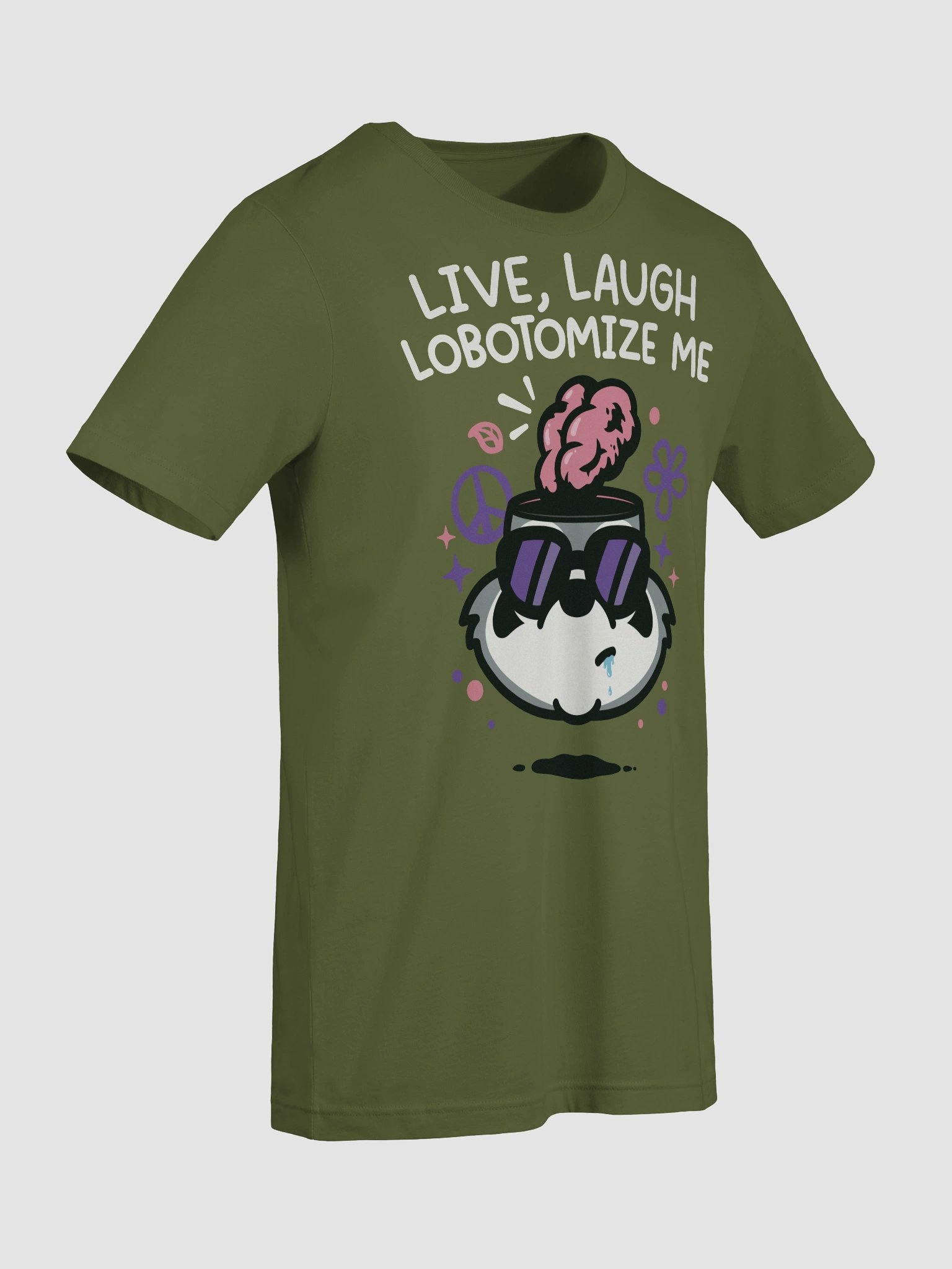 Live Laugh Lobotomize Athletic Tee product image (92)