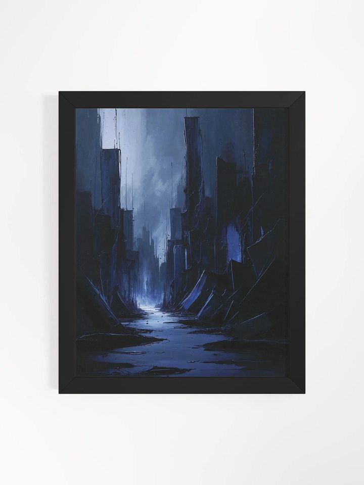 Nocturnal Metropolis Framed Print product image (1)