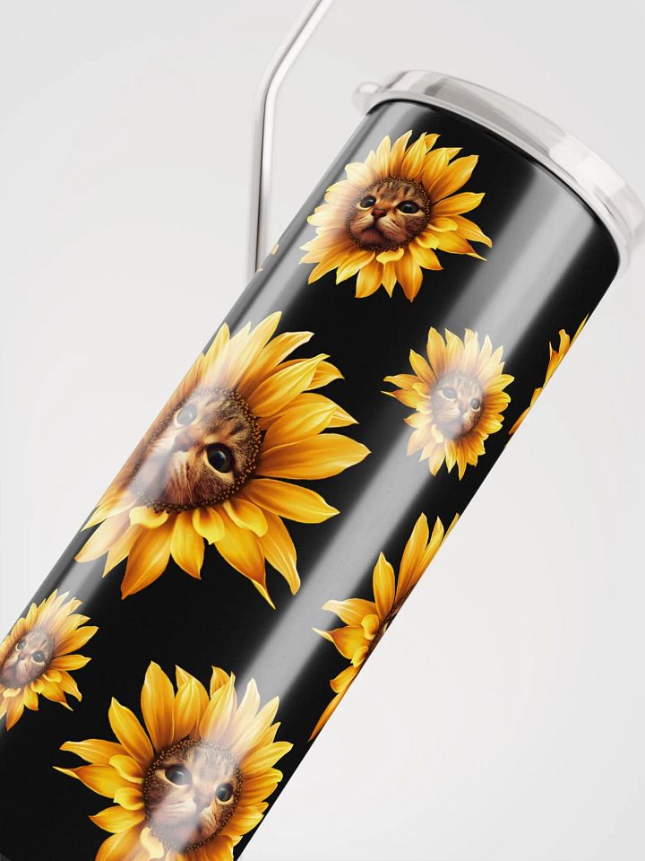 Kitten Sunflowers 20-oz Tumbler product image (1)