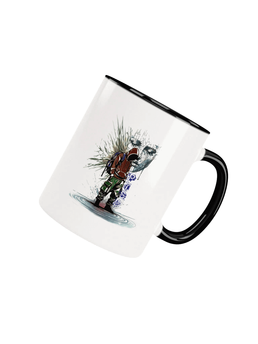 PTSD: Silent Struggle Ceramic Mug with Color Inside product image (49)