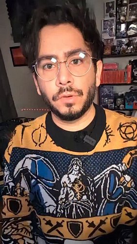 Good hunters and Elden Lords, ugly sweaters are available NOW. NITRORIFLE.COM #eldenring #bloodborne