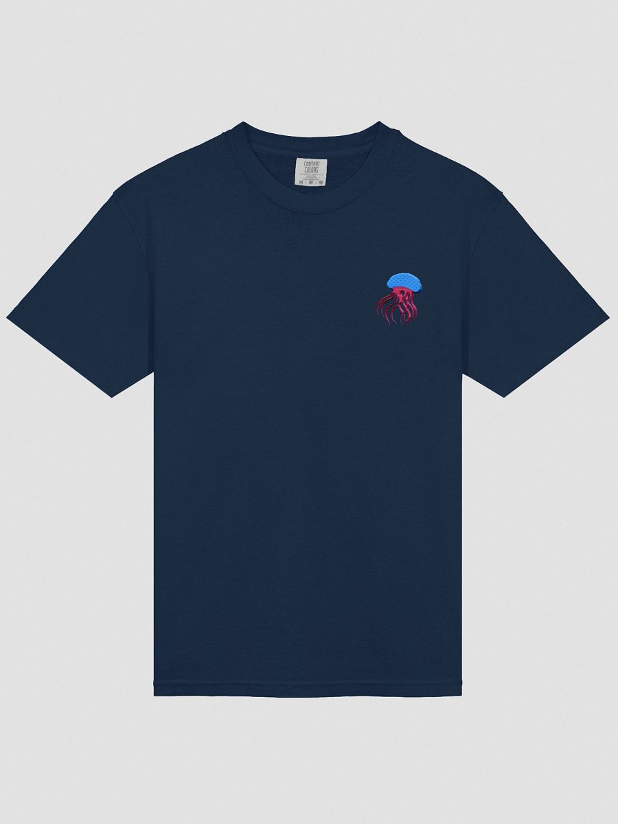 Jellyfish Serenity Embroidered Cotton Tee product image (16)