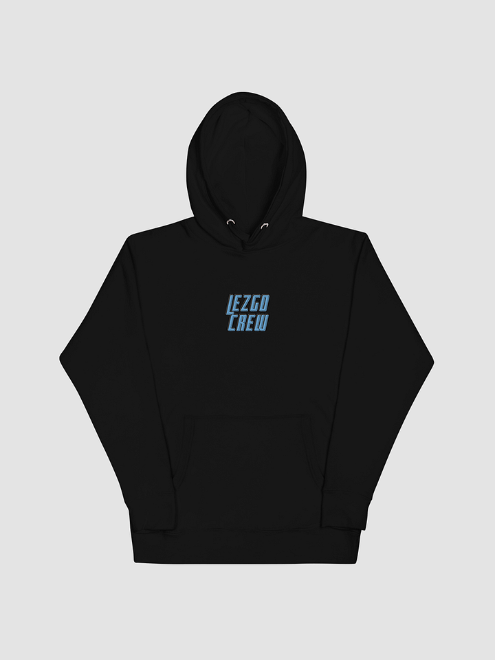 LGC unisex hoodie - bright blue logo product image (1)