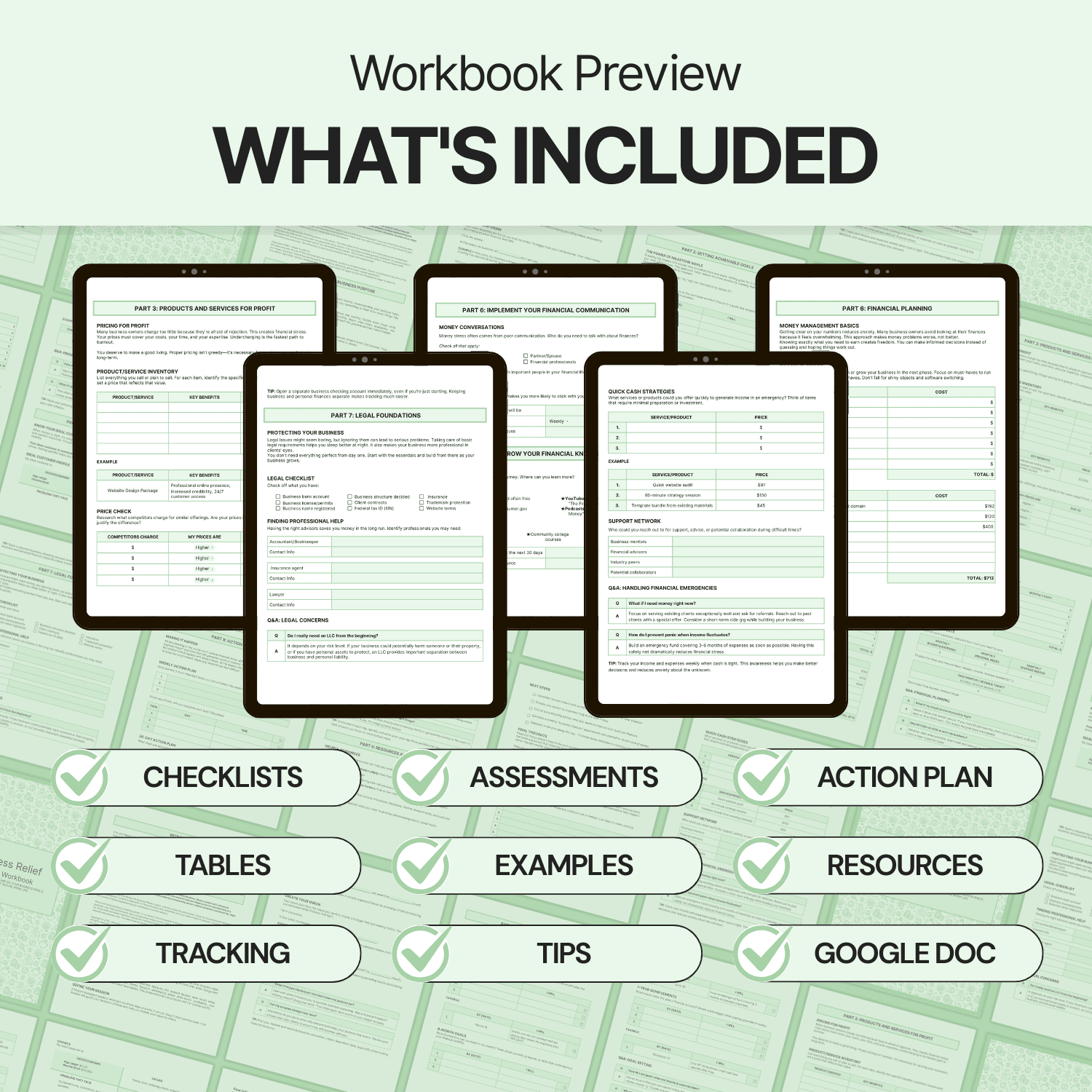 Financial Stress Relief - Google Docs product image (2)