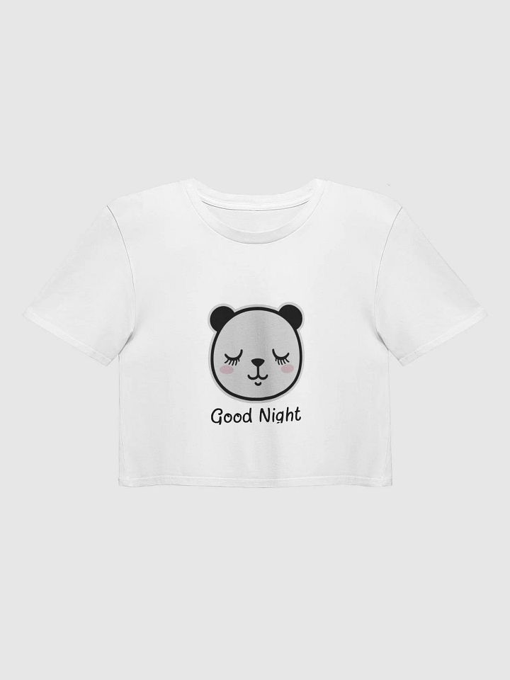 J.L & Crafted Panda Dreams Women's Crop Top product image (1)