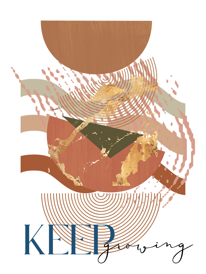'Keep Growing' Abstract Print #3 product image (2)