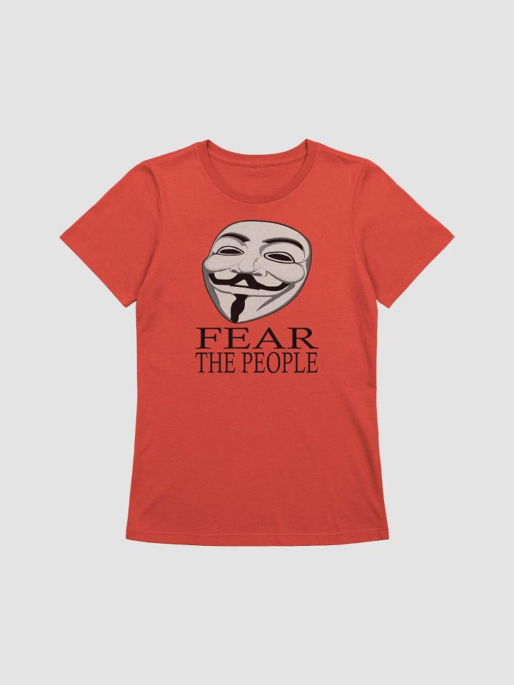Fear The People - 02 - Black - Bella+Canvas Women's Supersoft Relaxed-fit T-Shirt product image (1)