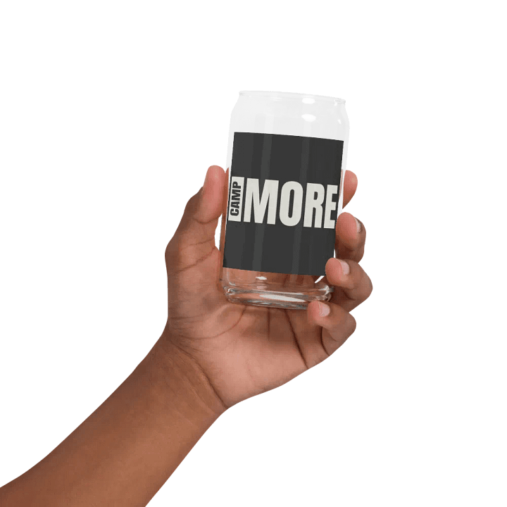 Can Shaped Drinking Glass 
