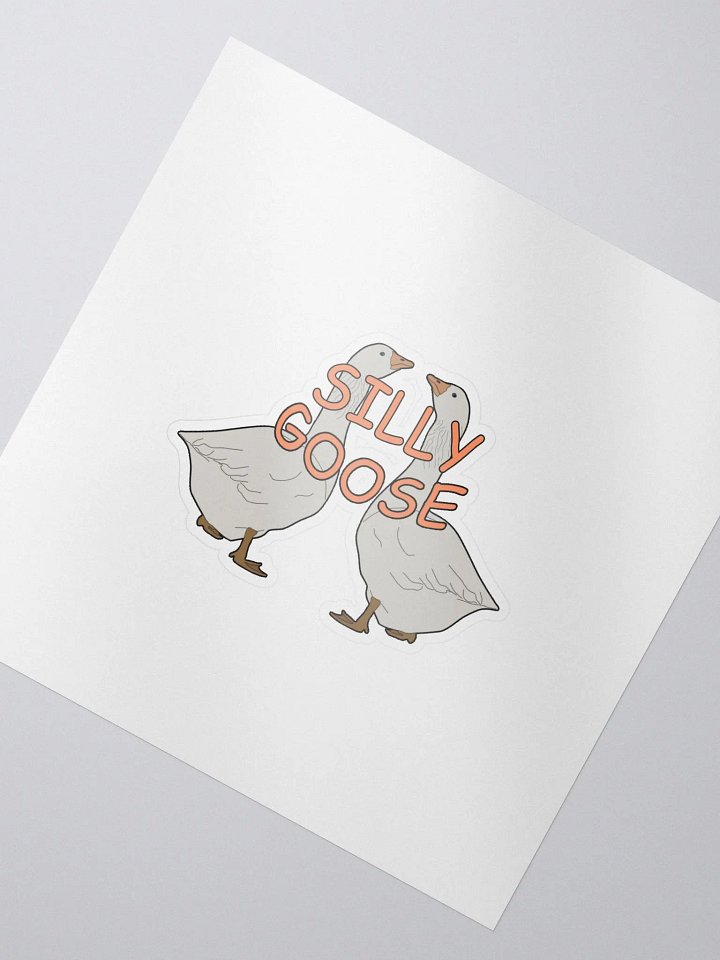 Silly Goose Sticker product image (2)