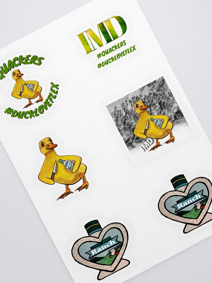 Quackers multiple sticker pack product image (2)