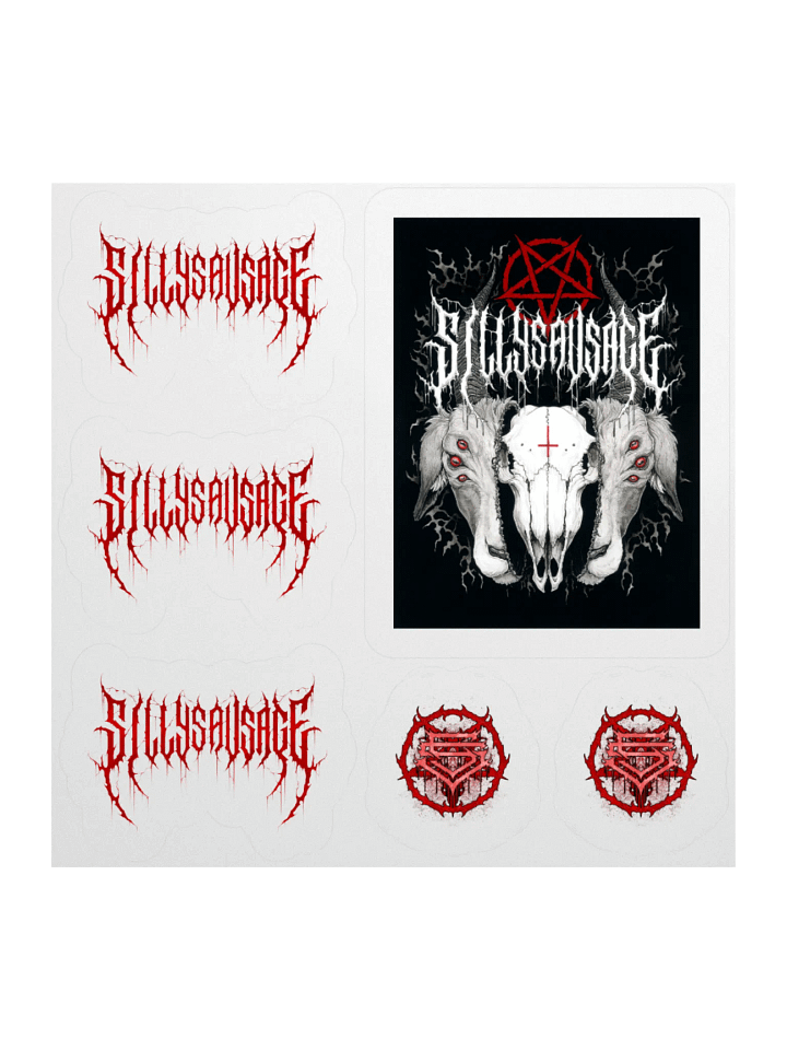 Sillysau5age Sticker Set product image (1)