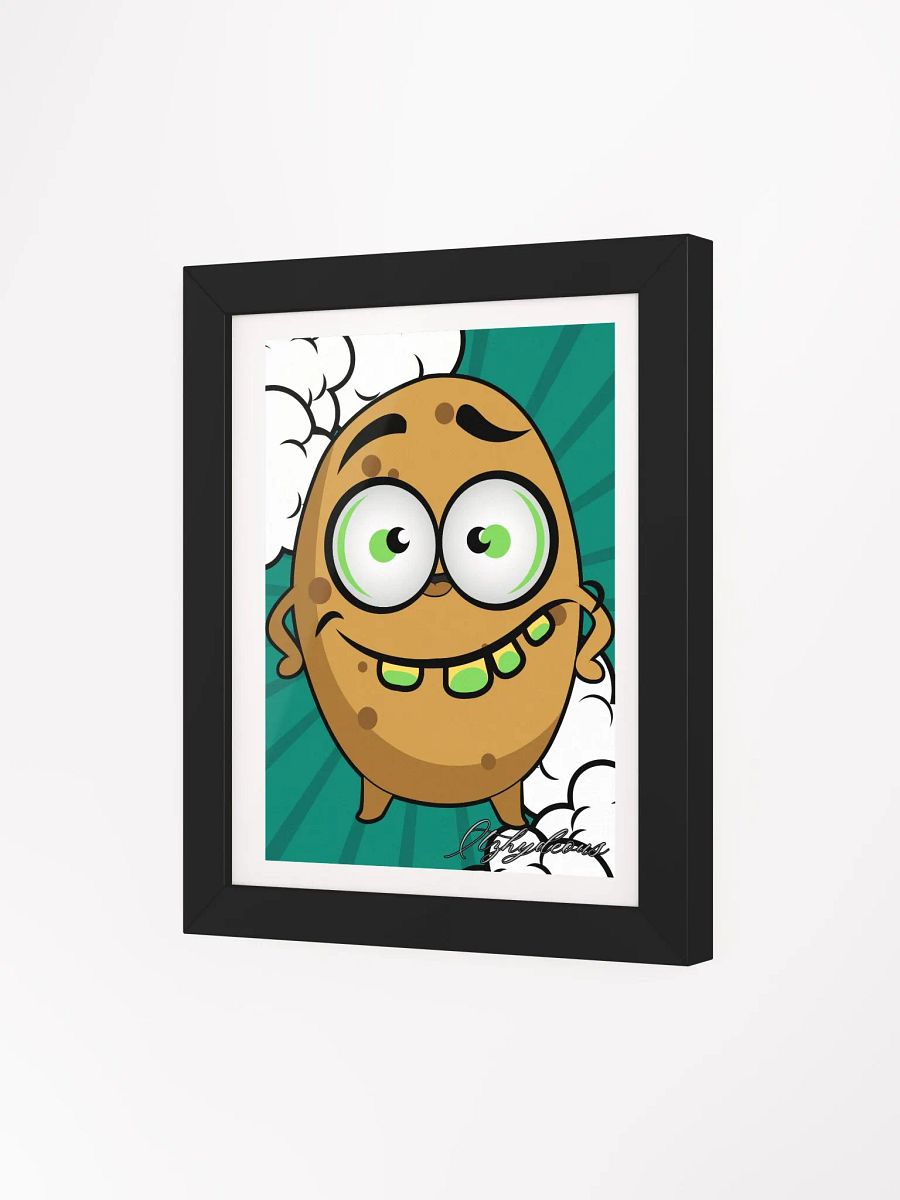 Energetic Grin Matte Poster product image (3)