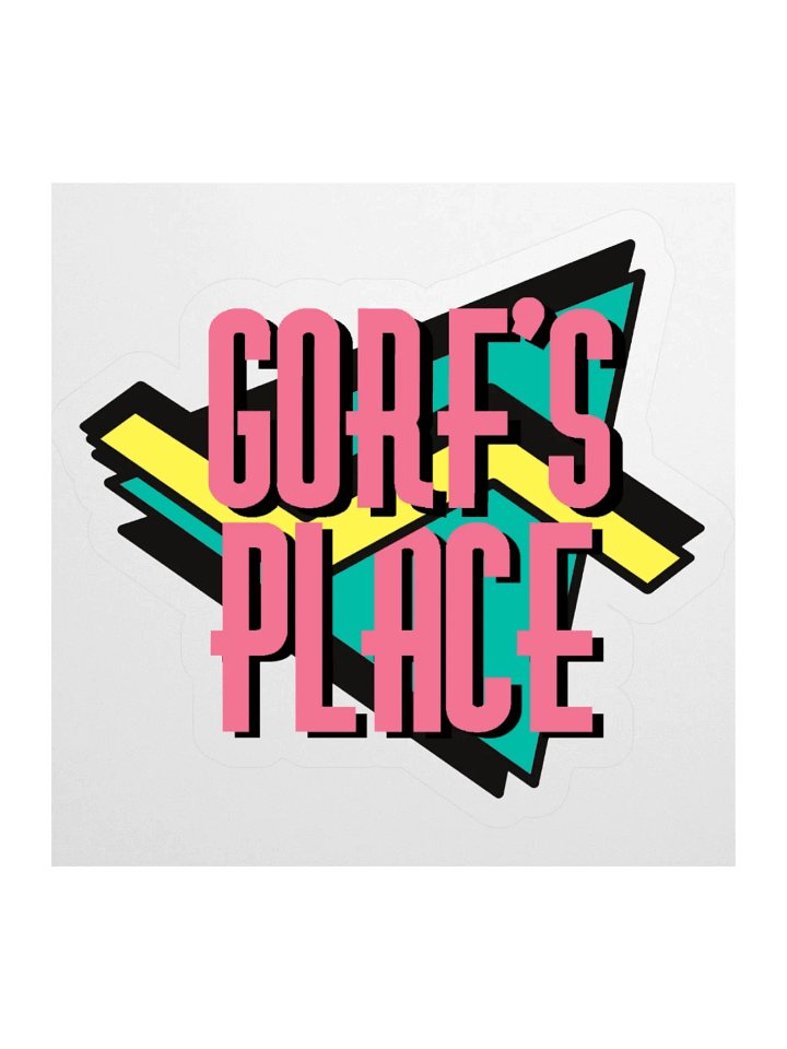 Gorf's Place Sticker product image (1)