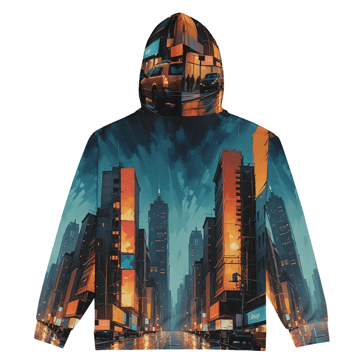 Abstract City 2 unisex Hoodie product image (2)