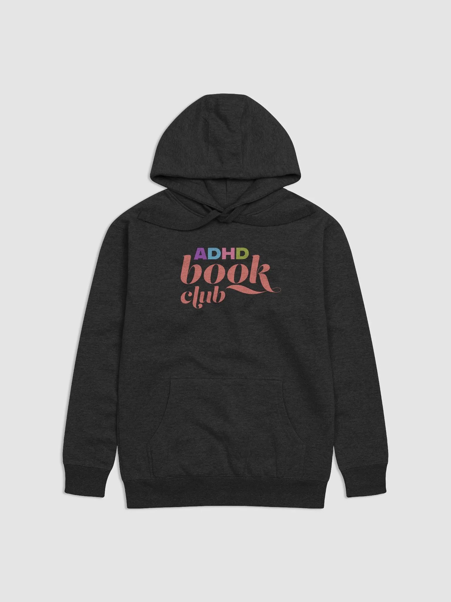 ADHD Book Club Hoodie Full color product image (2)