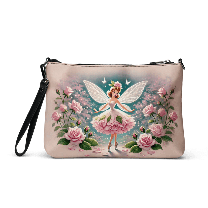 Pink Rose Fairy Crossbody Bag - Fairytale Purse product image (2)