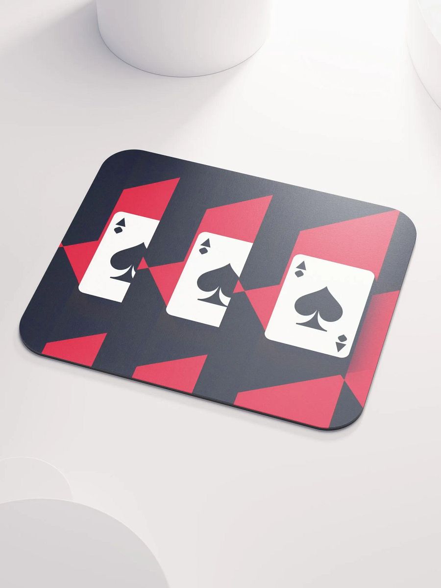 Ace of Spades Geometric Mouse Pad product image (3)