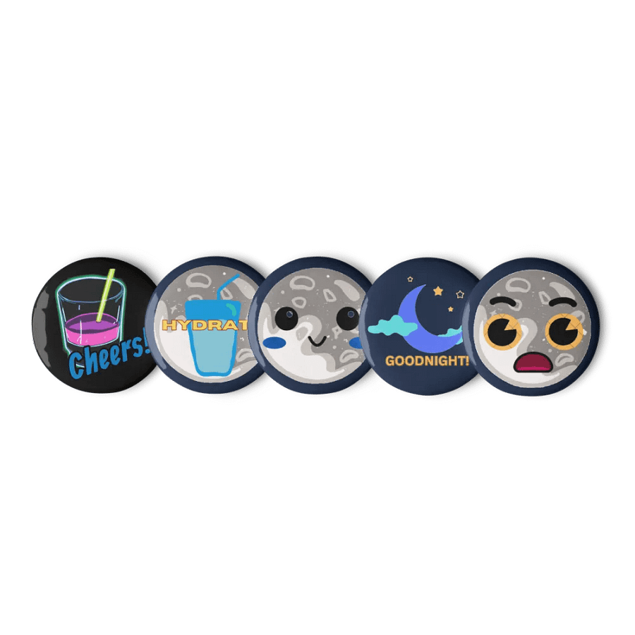 Moony Emote Buttons product image (11)