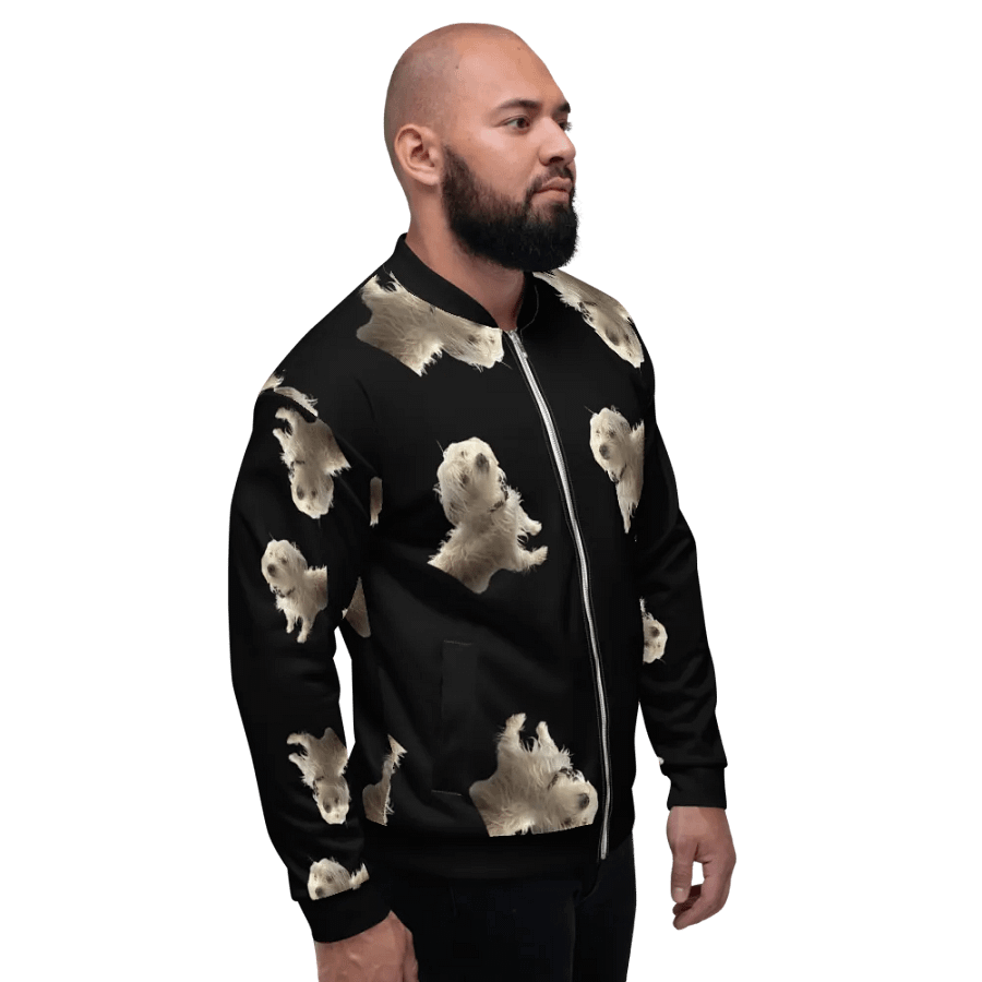 Walter All Over Print Bomber Jacket product image (5)