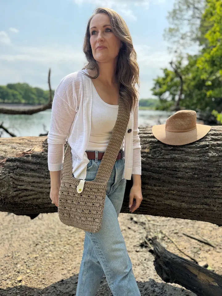 Coco Cross Body Crochet Bag Pattern PDF product image (1)