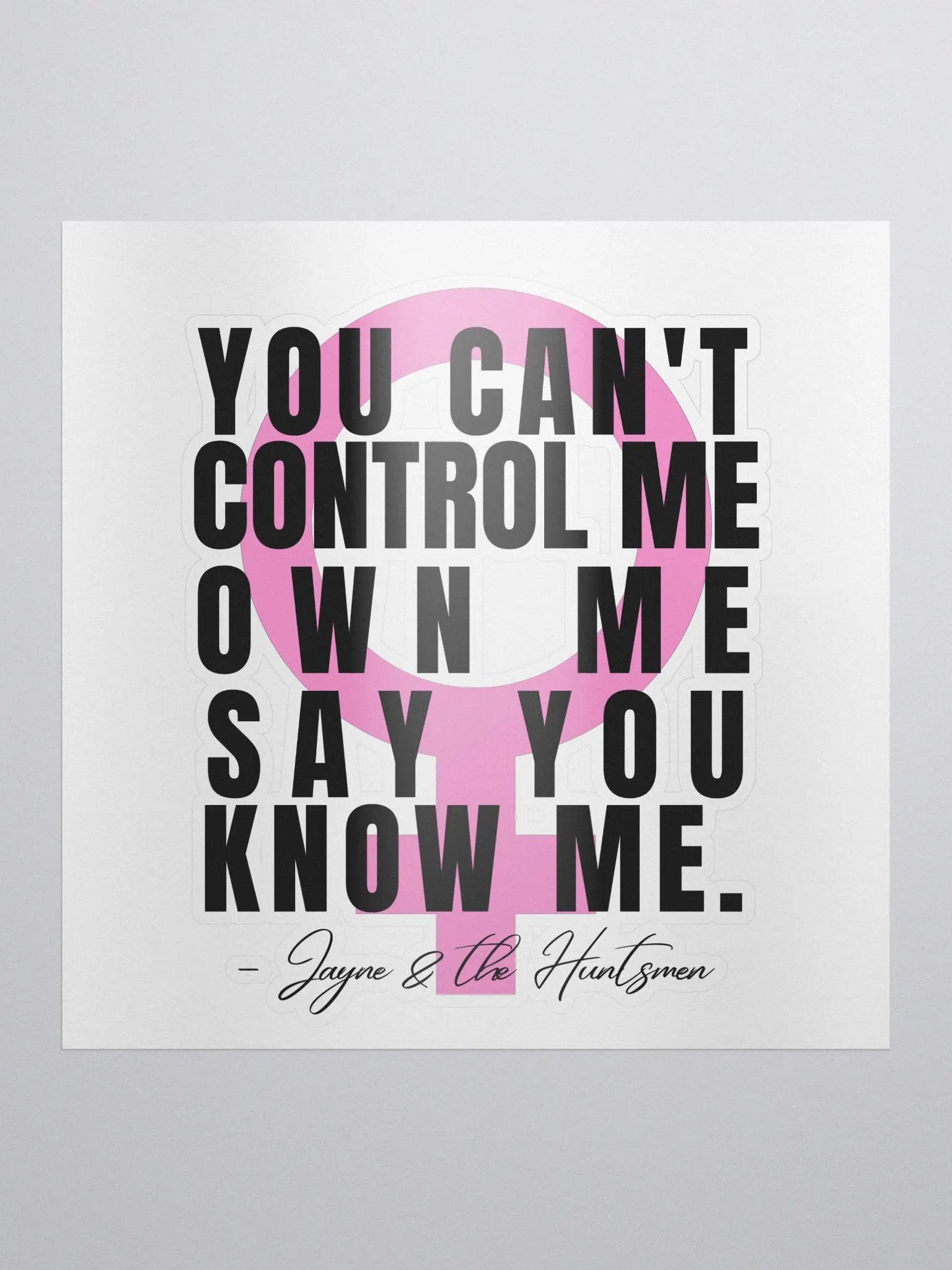 Smothering Me Sticker product image (1)