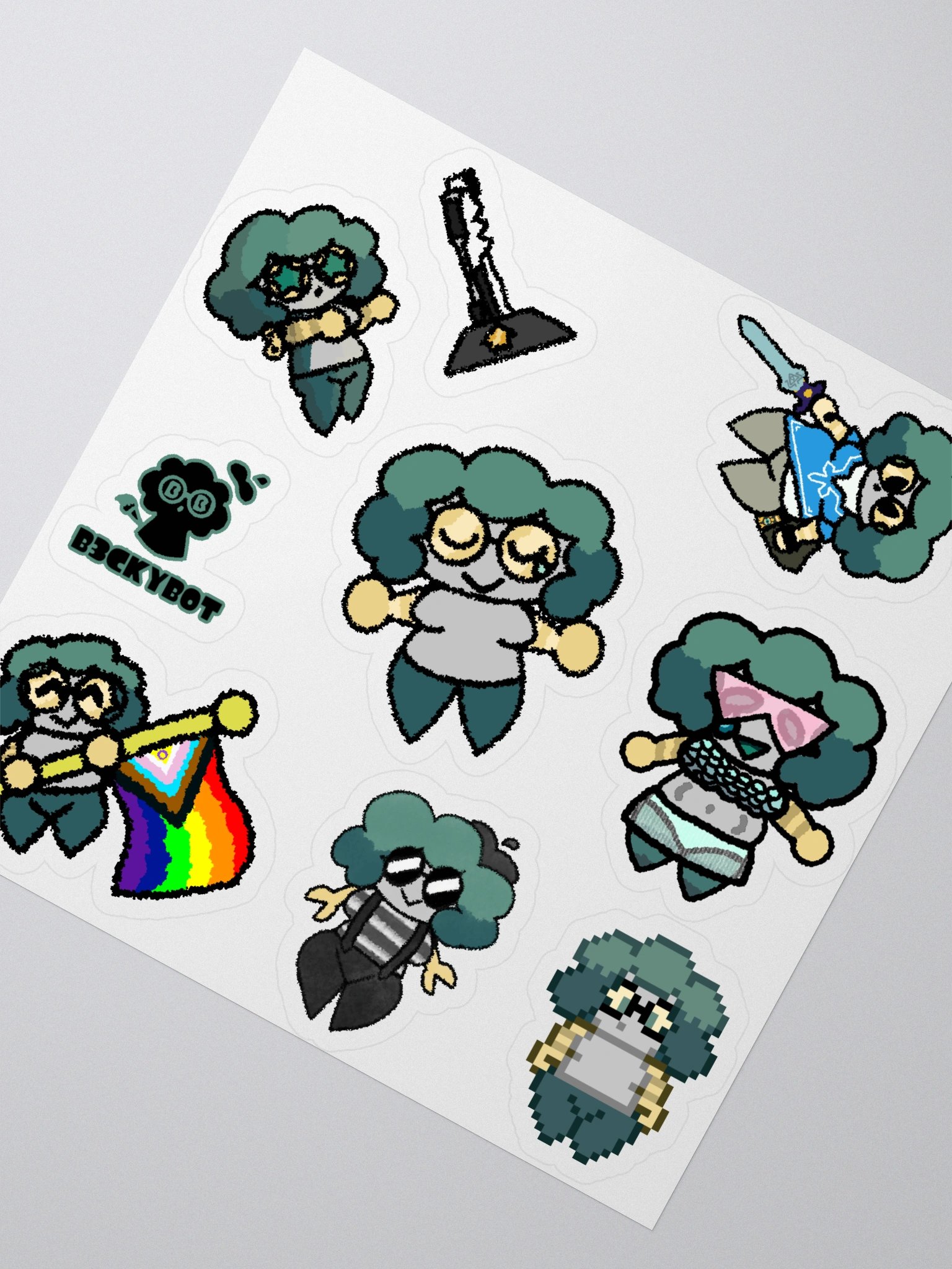 B3CKY Variety Sticker Pack 2 product image (2)