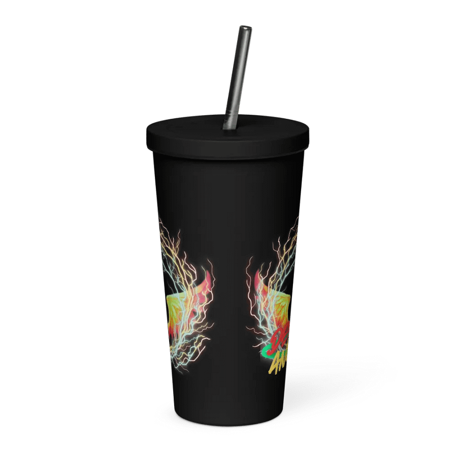 demon angel wings drinking bottle product image (2)