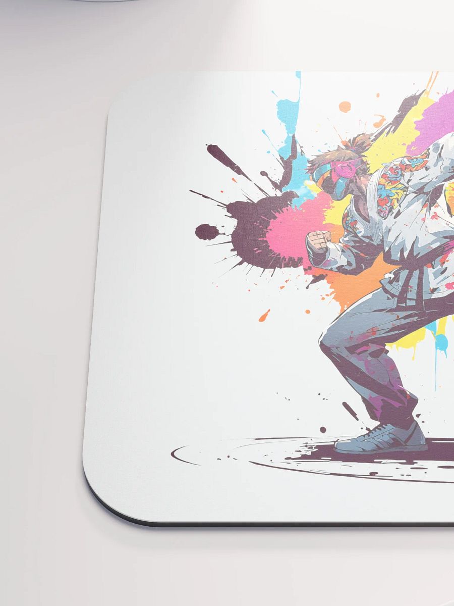 Classic Mouse Pad ( D_0144_Color Kick Taekwondo Boy of the Streets ) product image (6)
