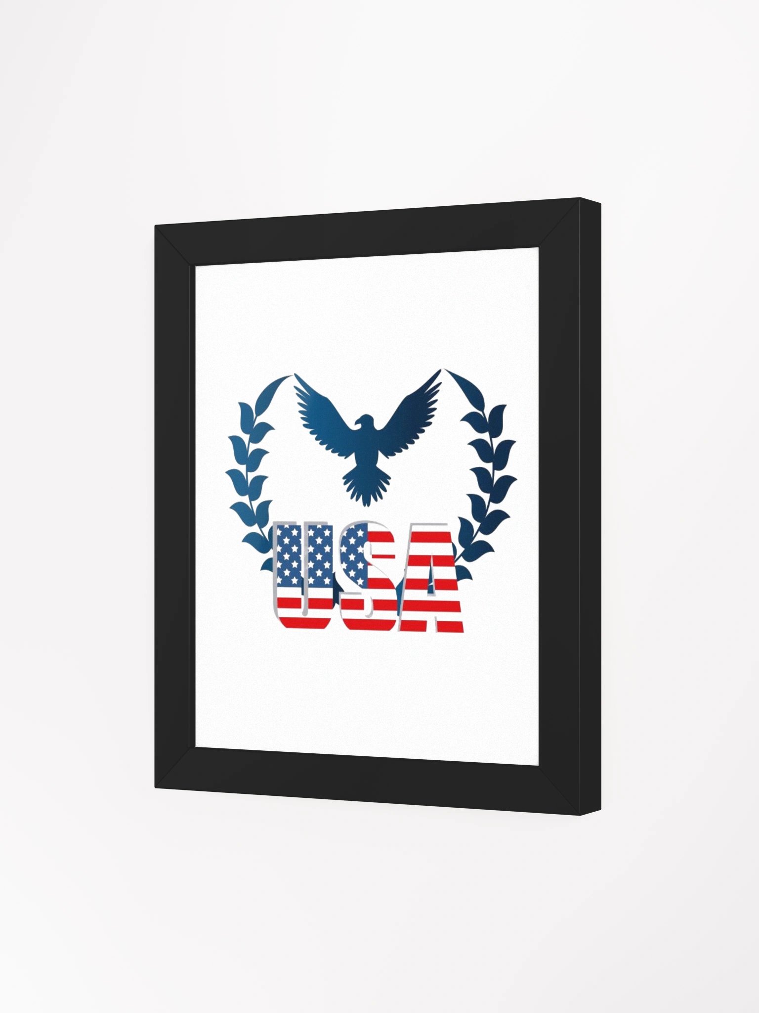 Patriotic Eagle Spread Framed Poster product image (3)