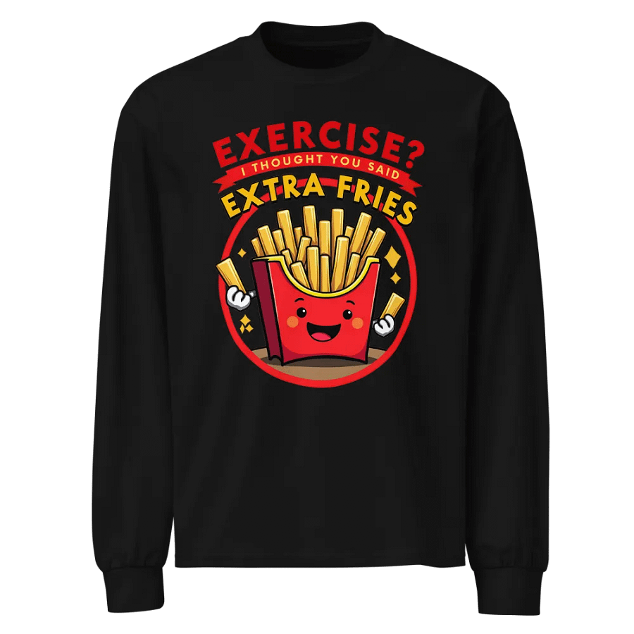 Extra Fries Long Sleeve Shirt product image (1)