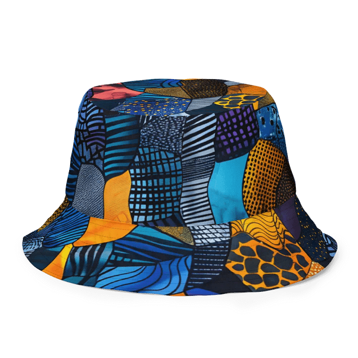 African Vibrant Versatility: Reversible Bucket Hat product image (1)