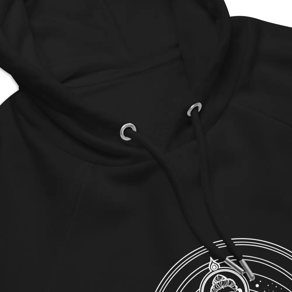 [Meditation 3 - White] - Unisex Eco Raglan Hoodie product image (10)