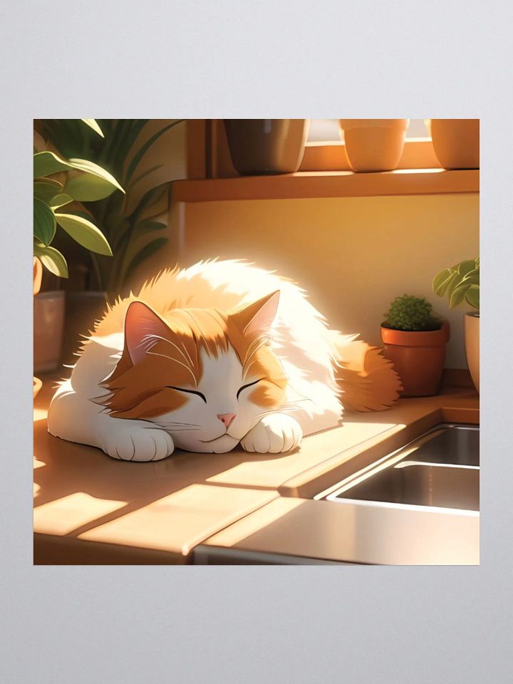 Purrfectly Cozy Kiss Cut Stickers product image (4)