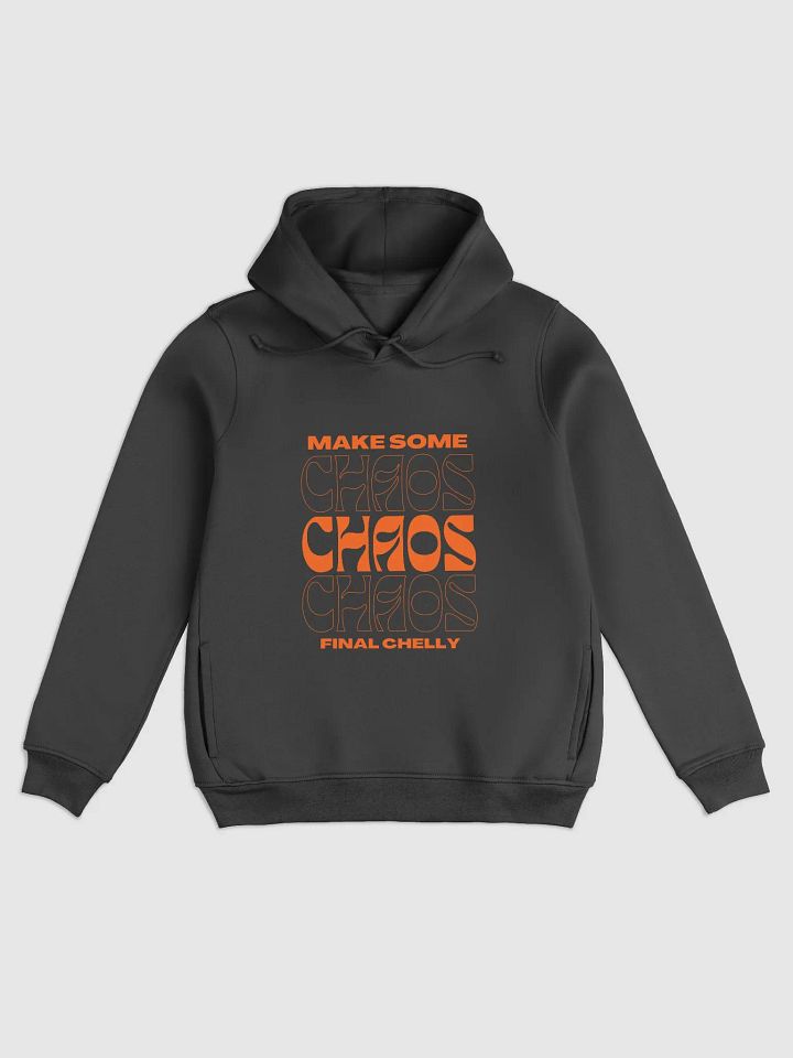 Make Some Chaos Organic Womens Printed Hoodie product image (1)