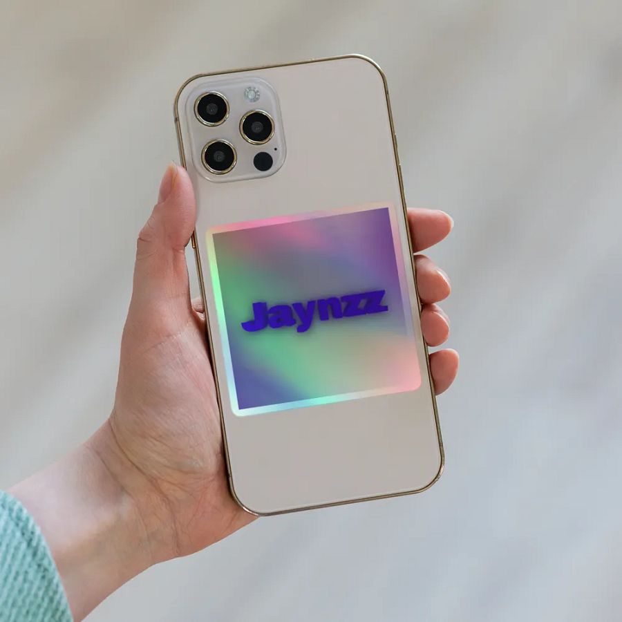 Holographic Purple Jaynzz Hues Sticker Sheet product image (8)