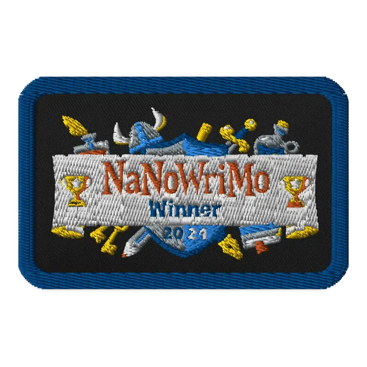 Full-Color Winner Patch - 2024 NaNoWriMo Logo product image (1)