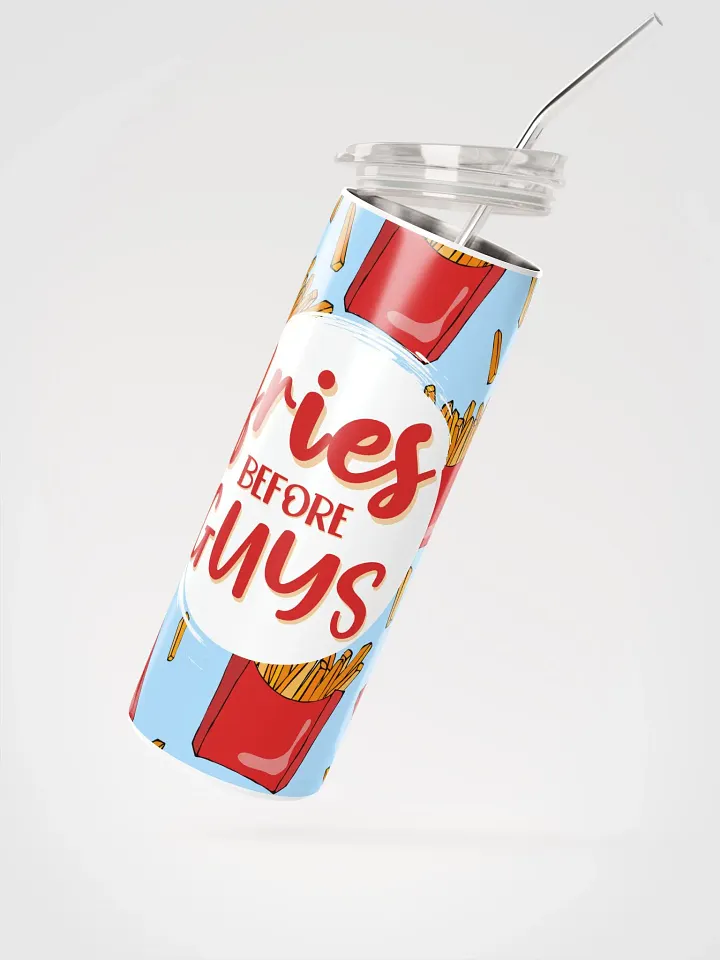 'Fries Before Guys' Stainless Steel Tumbler product image (2)