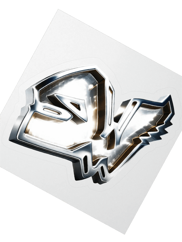 CHROME STICKER product image (2)