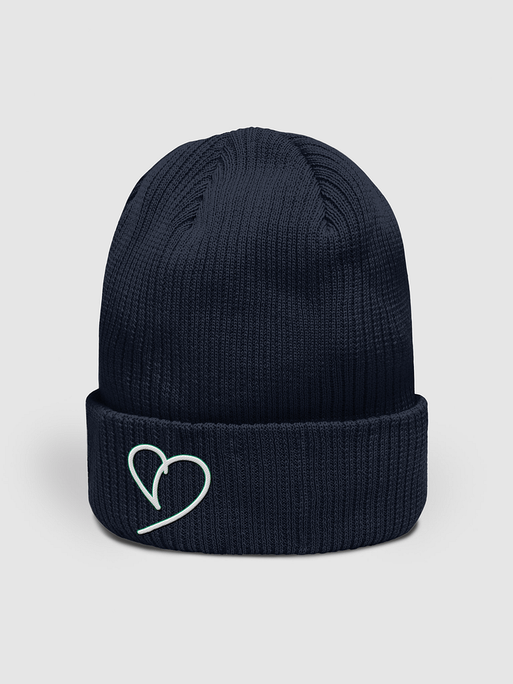 Neon Whiteboard Heart Beanie product image (2)