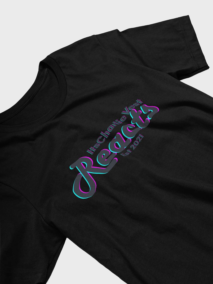 ItsCharlieVest Reacts Script T-Shirt product image (3)