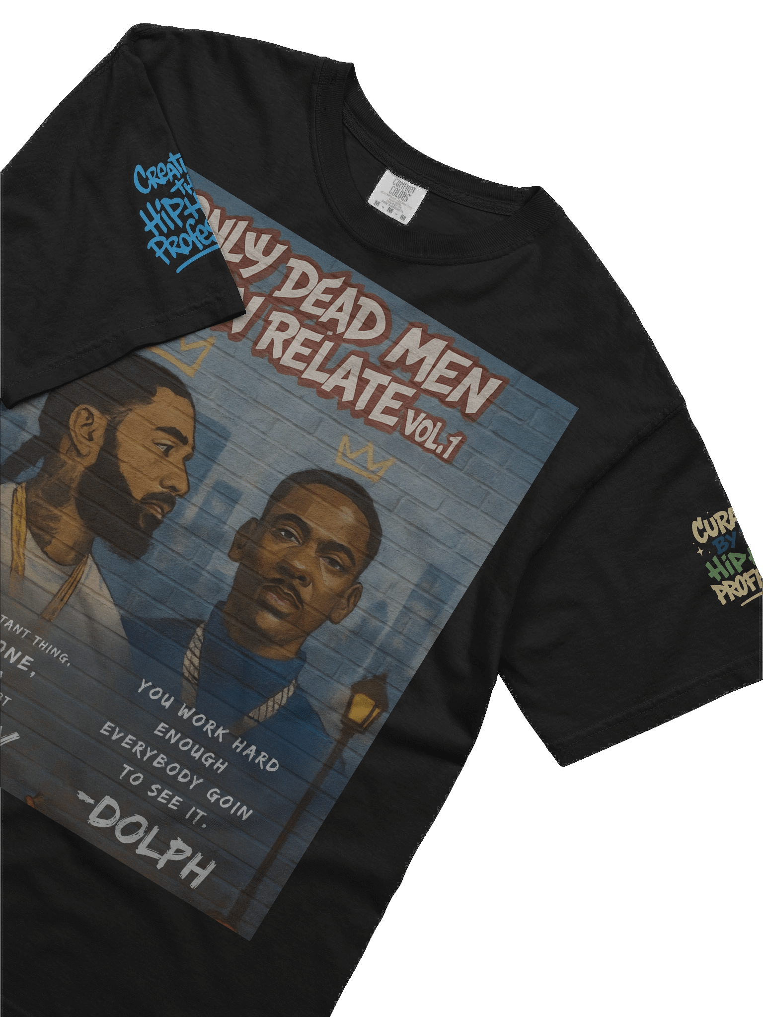 The Hip Hop Professor mixtape mural Graphic T-Shirt product image (45)