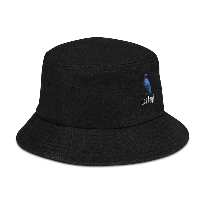 Ron Collection - Embroidered Denim Bucket Hat product image (2)