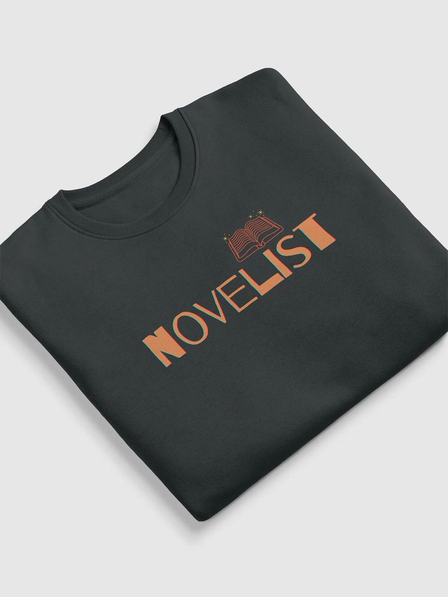 Novelist 0range Text Sweatshirt product image (14)