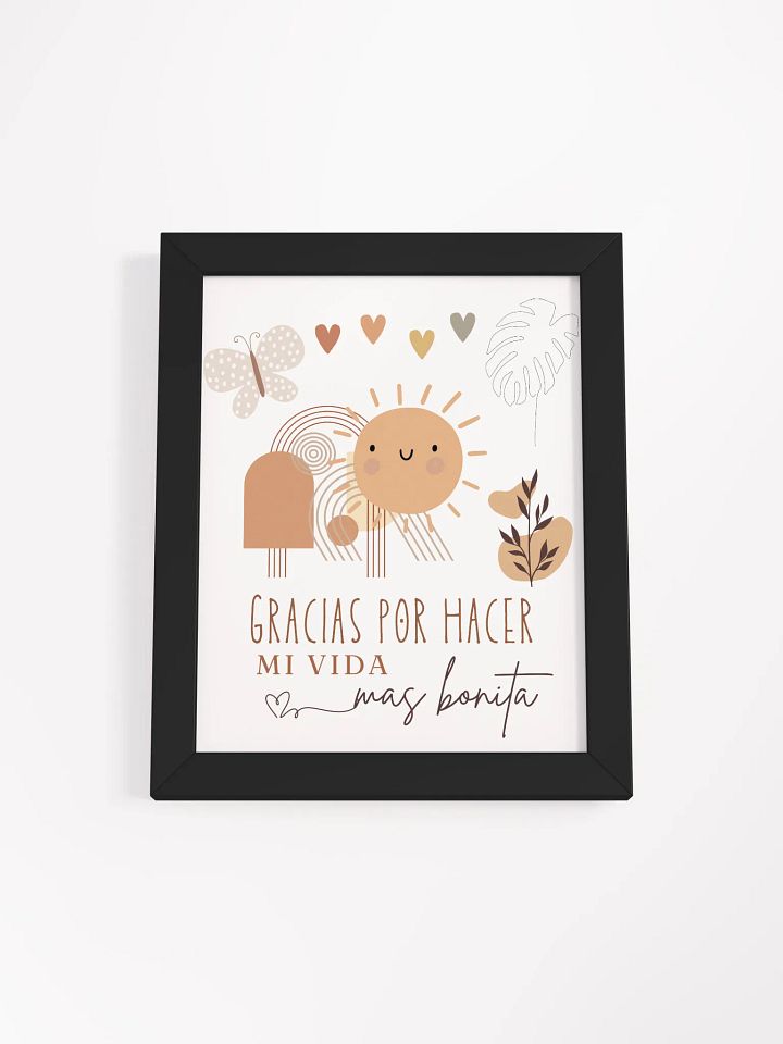 Boho Happy Mother´s Day Gracias Cute Wall Art product image (1)