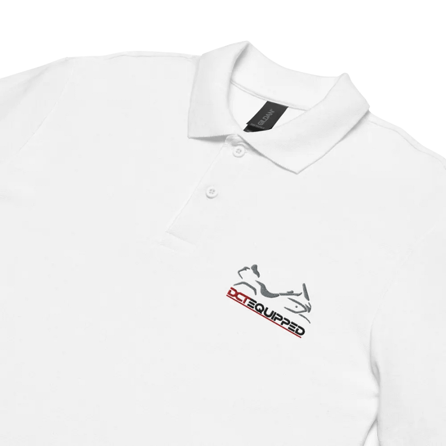 DCT Shadow Wing Polo Shirt White/Gray product image (4)