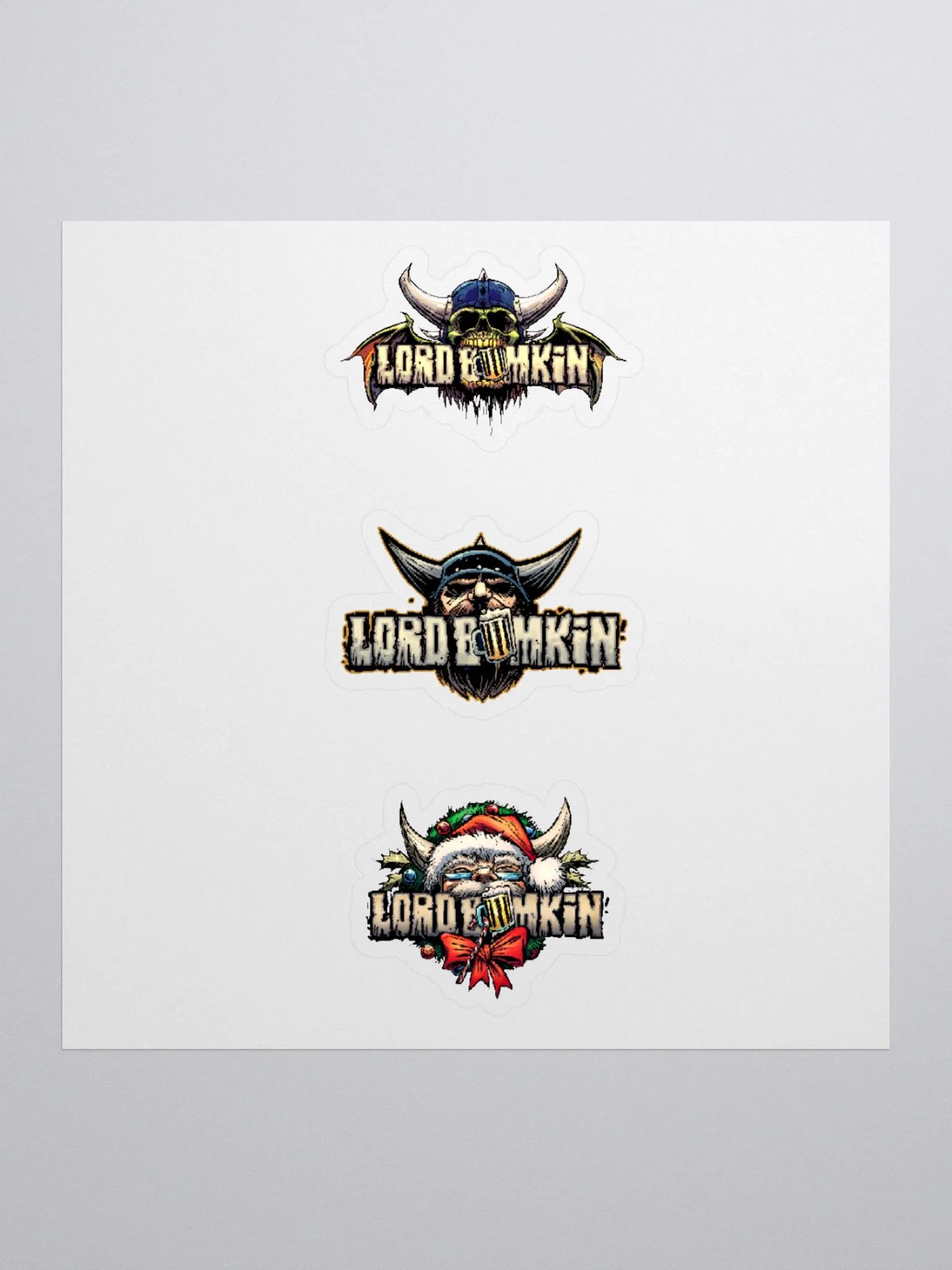 triple logo sticker product image (1)