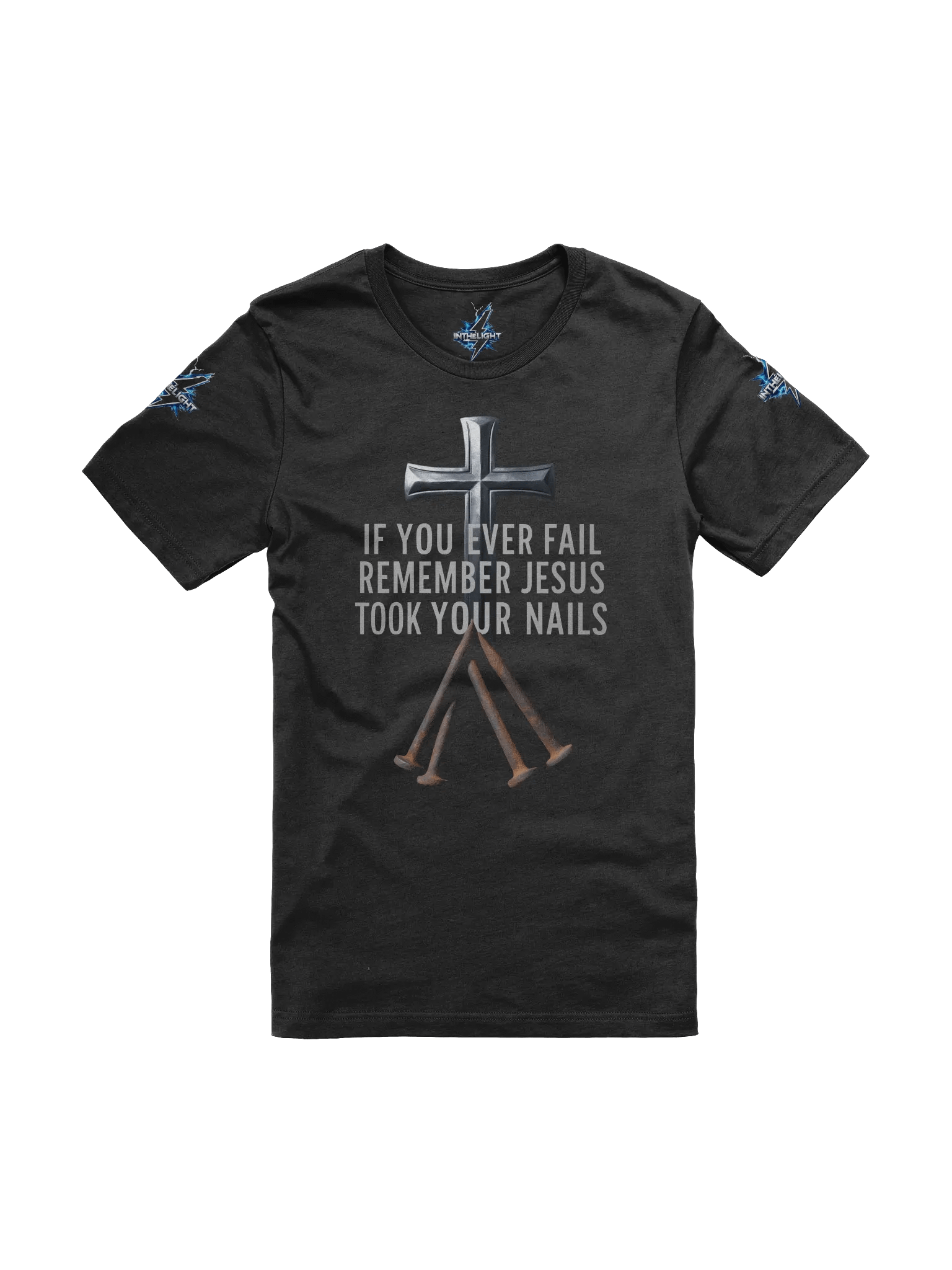 Jesus took your nails t-shirt product image (2)