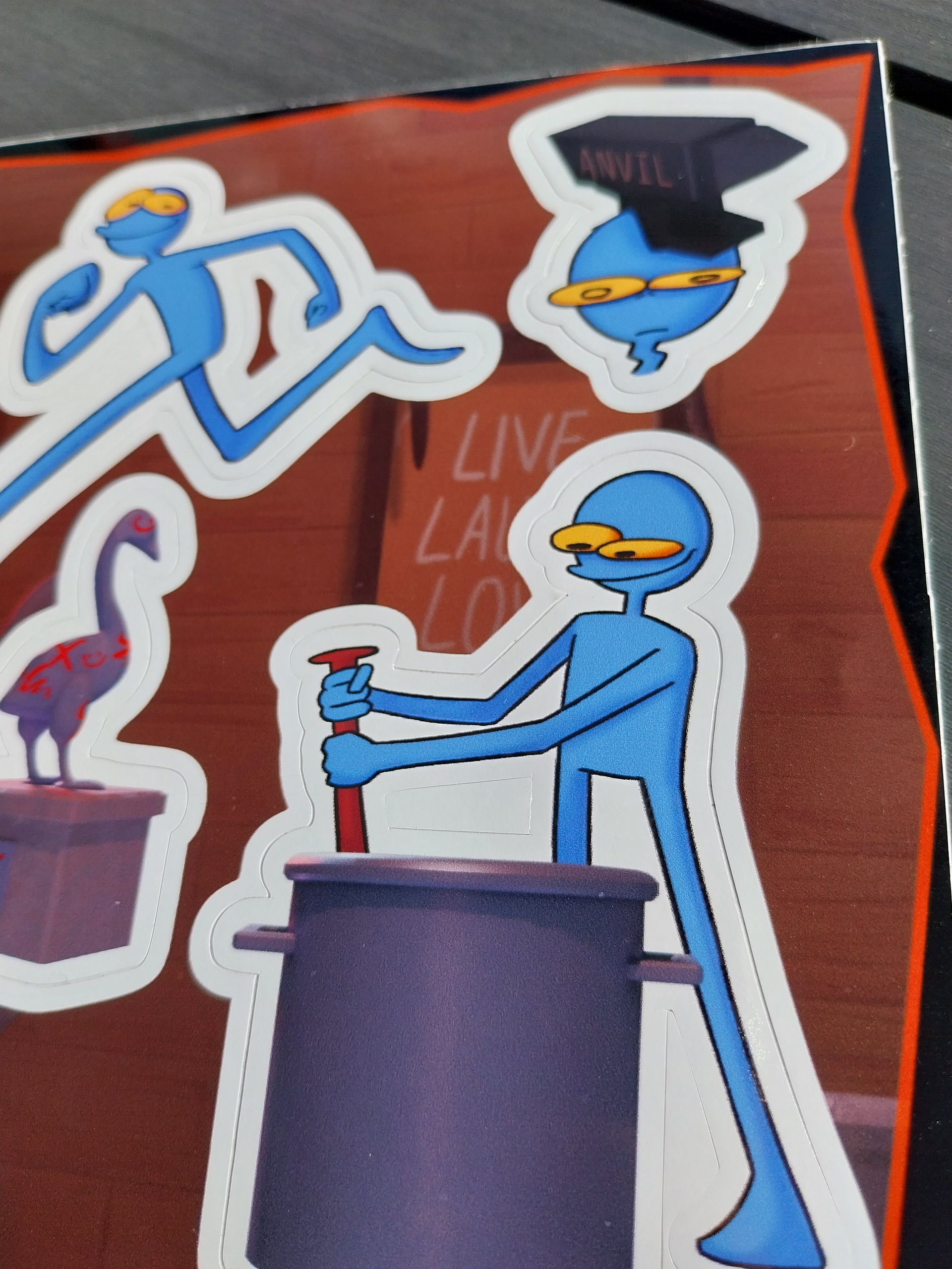 Blue Guy Sticker Sheet - Volume 2 product image (3)